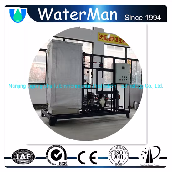 Attrezzatura per la produzione di gas Clo2 per il trattamento dei fumi 4 kg/h