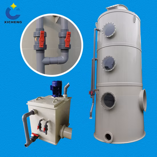 Impianti verdi per il trattamento dei gas di scarico industriali